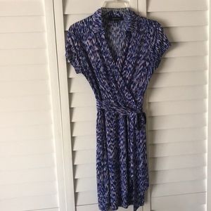 🔴 Faux Wrap Dress